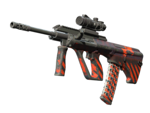 Souvenir AUG | Radiation Hazard (Well-Worn)
