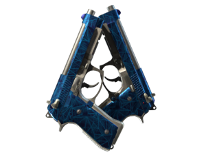 Souvenir Dual Berettas | Cobalt Quartz (Factory New)
