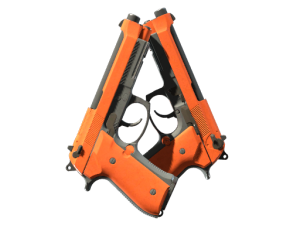 Souvenir Dual Berettas | Demolition (Well-Worn)
