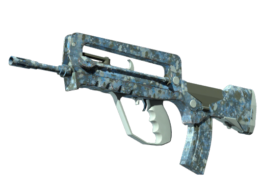 Souvenir FAMAS | Cyanospatter (Field-Tested)