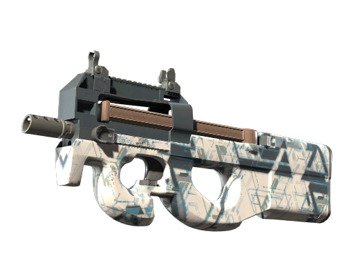 Souvenir P90 | Schematic (Battle-Scarred)
