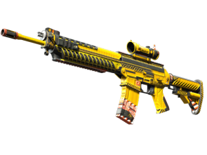 Souvenir SG 553 | Hazard Pay (Field-Tested)