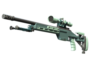 Souvenir SSG 08 | Blue Spruce (Well-Worn)