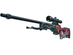 StatTrak™ AWP | Hyper Beast (Well-Worn)