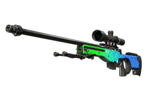 StatTrak™ AWP | Ice Coaled (Well-Worn)
