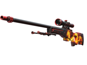 StatTrak™ AWP | Wildfire (Well-Worn)