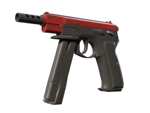 StatTrak™ CZ75-Auto | Crimson Web (Minimal Wear)