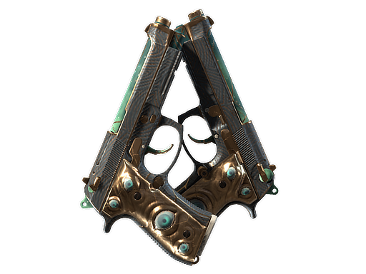 StatTrak™ Dual Berettas | Angel Eyes (Factory New)