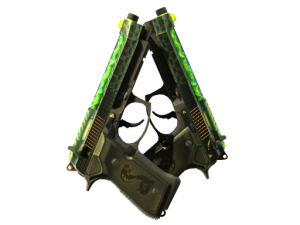 StatTrak™ Dual Berettas | Cobra Strike (Factory New)
