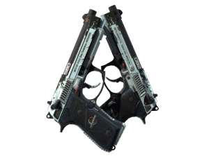 StatTrak™ Dual Berettas | Dezastre (Field-Tested)