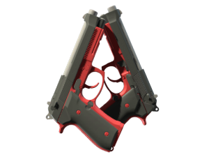StatTrak™ Dual Berettas | Panther (Minimal Wear)
