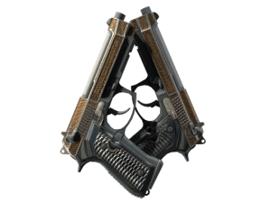 StatTrak™ Dual Berettas | Tread (Factory New)