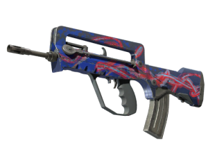 StatTrak™ FAMAS | Afterimage (Minimal Wear)