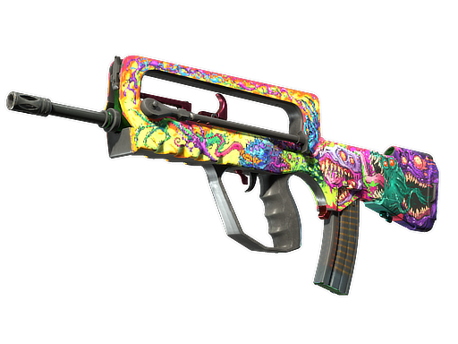 StatTrak™ FAMAS | Bad Trip (Well-Worn)