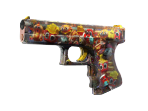 StatTrak™ Glock-18 | Snack Attack (Battle-Scarred)
