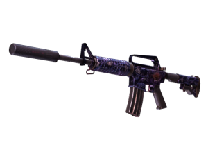 StatTrak™ M4A1-S | Black Lotus (Battle-Scarred)