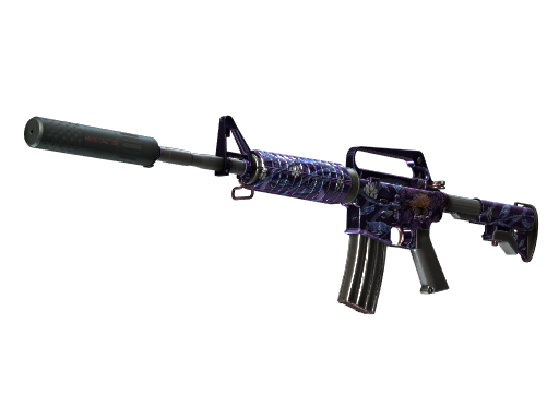 StatTrak™ M4A1-S | Black Lotus (Well-Worn)