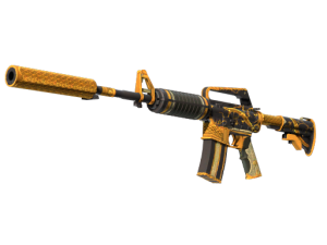 StatTrak™ M4A1-S | Golden Coil (Well-Worn)