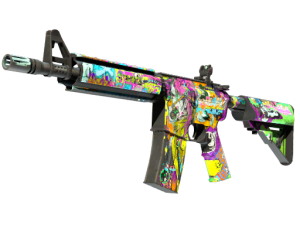 StatTrak™ M4A4 | In Living Color (Field-Tested)