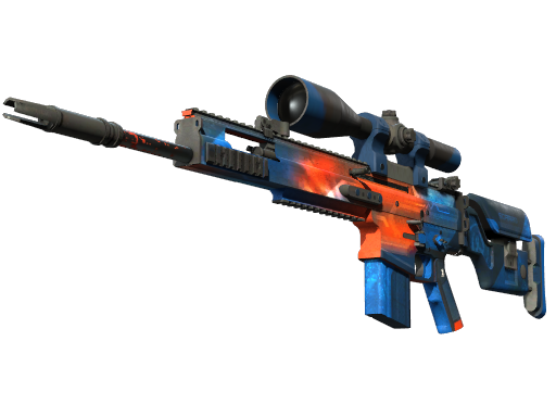 StatTrak™ SCAR-20 | Cardiac (Battle-Scarred)