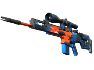 StatTrak™ SCAR-20 | Cardiac (Field-Tested)