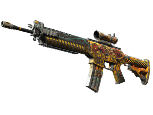 StatTrak™ SG 553 | Colony IV (Field-Tested)