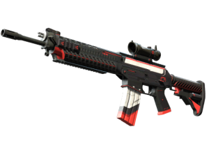 StatTrak™ SG 553 | Cyrex (Minimal Wear)