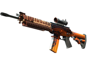 StatTrak™ SG 553 | Tiger Moth (Factory New)