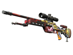 StatTrak™ SSG 08 | Bloodshot (Well-Worn)