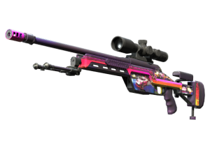 StatTrak™ SSG 08 | Turbo Peek (Well-Worn)