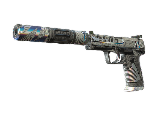 USP-S | Spiral Glitch (Battle-Scarred)